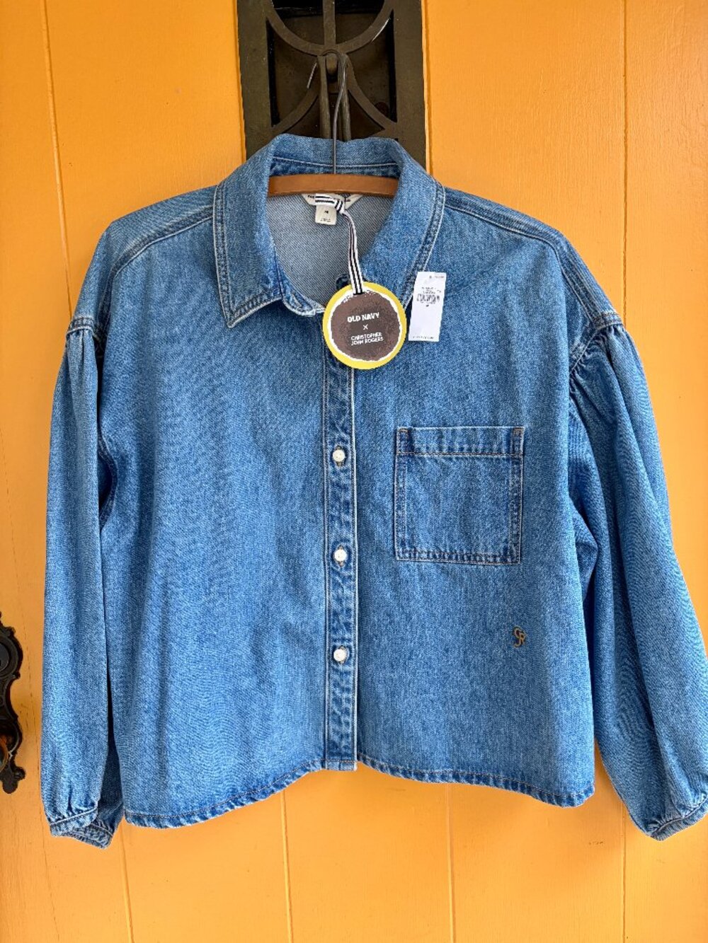NWT OLD NAVY X CHRISTOPHER JOHN ROGERS Denim Jacket